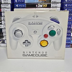Controle Com Fio - Game Cube (CIB)