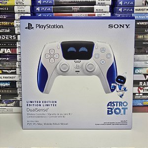 Controle DualSense Ed. Limitada - Astro Bot - PS5 (Novo)