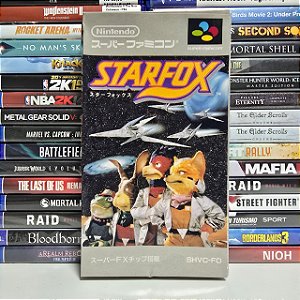 Starfox - SFC (JP/Caixa repro/Sem manual)