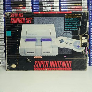 Super Nintendo + Super Mario World (USA/Verificar descrição)
