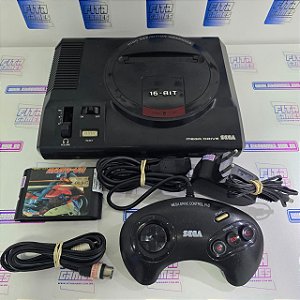 Mega Drive c/ Super Hang-On (BR/Loose)