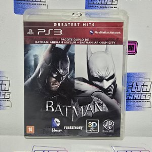 Batman - Pacote Duplo GH - PS3 (BR/Capa quebrada)