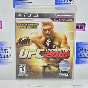 UFC Undisputed 2010 - PS3 (USA/Sem manual)