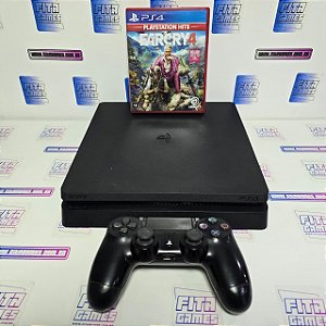 Playstation 4 500 GB + Far Cry 4 (USA/Sem caixa)