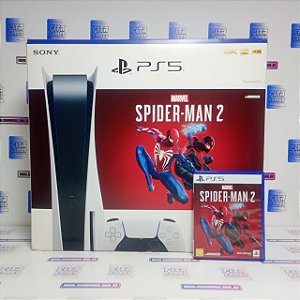 Playstation 5 com leitor e Spider-Man 2 - PS5 (BR/CIB)
