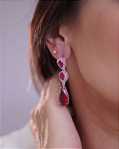 Brinco Royal Ruby