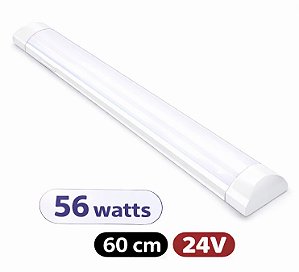 LUMINÁRIA LED AUTOMOTIVA 24 VOLTS - 56 WATTS - 60 CM