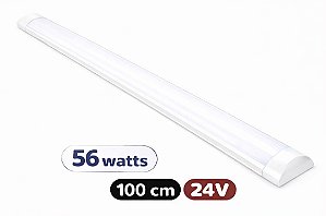 LUMINÁRIA LED AUTOMOTIVA 24 VOLTS - 56 WATTS - 100 CM