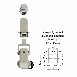 Conector Industrial Han-Kit® 3AWK