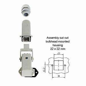 Conector Industrial Han-Kit® 4AWK