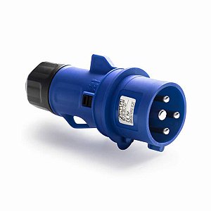 Plugue Industrial Reto Famatel Speed Pro 16A 3P+N+T 220/240V 9H IP54