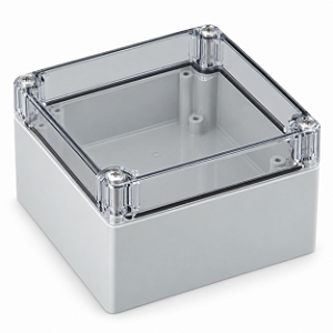 Caixa de Policarbonato HUMMEL 120 × 122 × 86 mm com Tampa Transparente