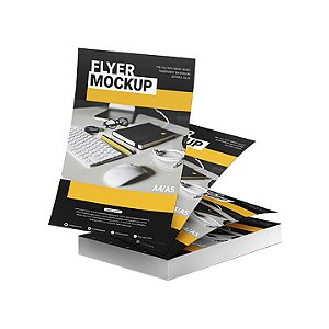 1000 PANFLETOS, FLYERS E FOLHETOS COUCHÊ 115G SEM VERNIZ 100X150MM