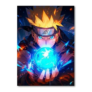 Placa Decorativa Naruto (Grande 30x42cm)