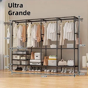 ARARA GUARDA ROUPAS XC-GR-02