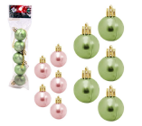 BOLA NATALINA C/ 5 PCS 6CM N23005AG74