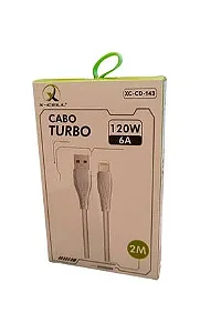 CABO TURBO 120W 6A IOS 2M XC-CD-141