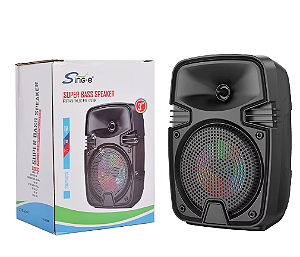 CAIXA DE SOM BLUETOOTH PORTATIL ZQS-1328S