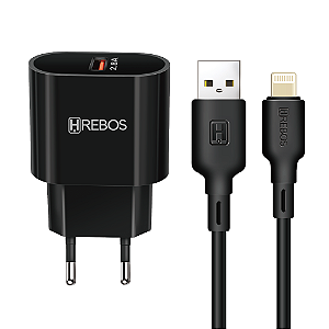 CARREGADOR POWER CLASSIC USB P/ LIGHTNING CRG-129