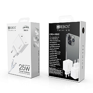 CARREGADOR PREMIUM 25W CRG-500I