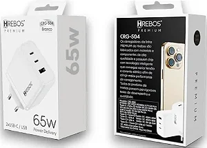 CARREGADOR PREMIUM 65W IOS CRG-504I
