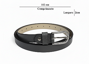 CINTO FEMININO CHRIS HELENA QUADRADA CLASSIC YS39171