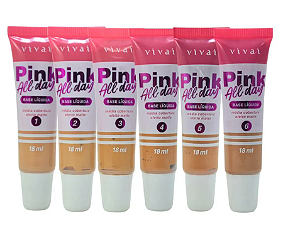 BASE PINK ALL DAY VIVAI  COR 1 A 6 18ML