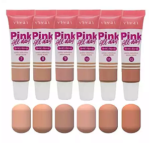 BASE PINK ALL DAY VIVAI  COR 7 A 12 18ML
