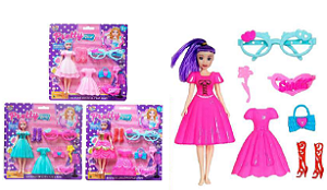 BONECA PRETY GIRL TK-AB5597