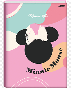 CADERNO BROCHURA MINNIE ARTS 80FLS JANDAIA