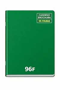 CADERNO BROCHURAO VERDE