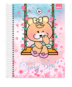 CADERNO CAPA DURA 10 MATÉRIAS POP COLLECTION