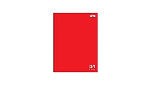 CADERNO COSTURADO 96 FOLHAS VERMELHO P 9-1212-9