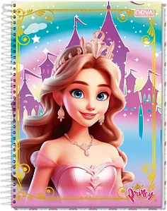 CADERNO UNIV. ESPIRAL 15M 240 FOLHAS PRINCY 9-2216-6