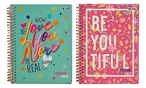 CADERNO UNIV. ESPIRAL 20M 400 FOLHAS NOVA MIX F 9-1119-1