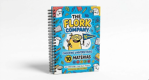 CADERNO UNIVERSITARIO THE FLORK COMPANY 10 MATÉRIAS