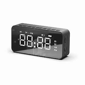 CAIXA DE SOM BLUETOOTH C/ RELÓGIO DIGITAL XC-CP-211