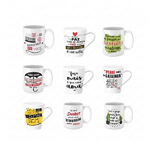 CANECA 290ML CAFÉ SORTIDO D28-290
