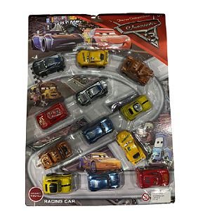 CARTELA 12 CARROS MACQUEEN 546-9B1
