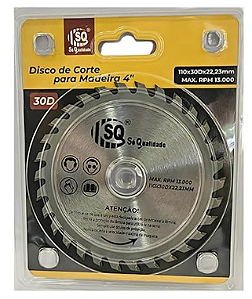 DISCO DE CORTE PARA MADEIRA SQ-3278