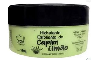 ESFOLIANTE HIDRATANTE SOUL CAPIM LIMÃO  180ml