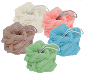 ESPONJA DE BANHO COLOR 10CM BAN007
