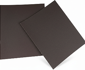 FOLHA DE LIXA FERRO PARA METAL 230X280MM GRÃO 100 UNID