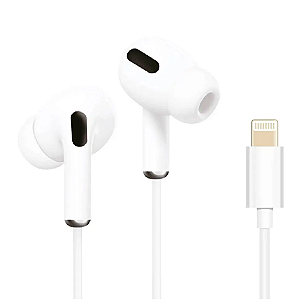 FONE DE OUVIDO COM FIO LIGHTNING 201I