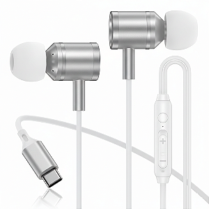 FONE DE OUVIDO ESTÉREO TIPO C XC-F-28