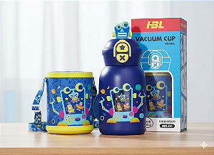 GARRAFA INFANTIL TERMICA VACUUM CUP 550ML HBL-114