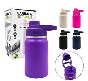 GARRAFA ISOTERMICA HOME E MORE 350ML HM-613