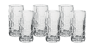 JOGO DE COPOS LONG DRINK 6PÇS COP005