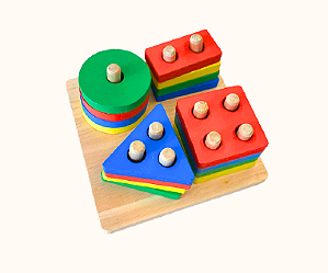 JOGO DE ENCAIXAR COM 16PCS GK3459