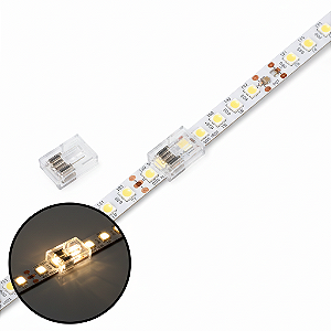 KIT 10 PÇS CONECTOR RETO P/ FITA DE LED ULTRA 15512099